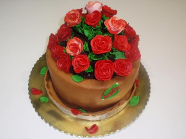 ružičky na objednávku, torta, Ozdoby na torty ružičky na objednávku, torta, Ozdoby na torty, Monika Krausz, 1
