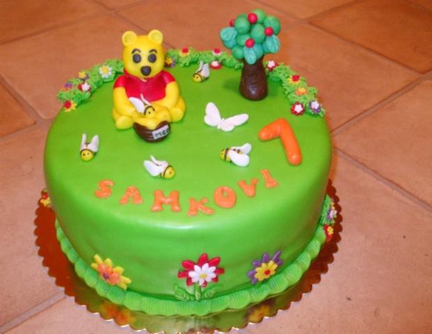 Macko Pooh, torta, Rozprávkové torty Macko Pooh, torta, Rozprávkové torty, zuna1976, 1