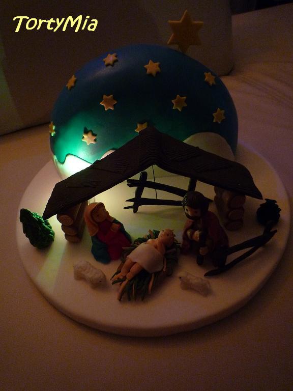 Svetielkujúci Betlehem, torta, Vianočné torty, TortyMia, 1