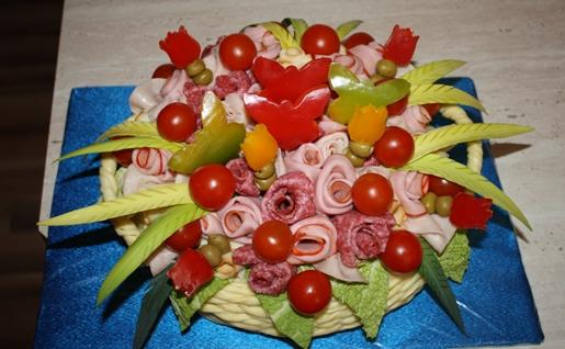 košík, torta, Slané torty košík, torta, Slané torty, Hanka-Anka, 1