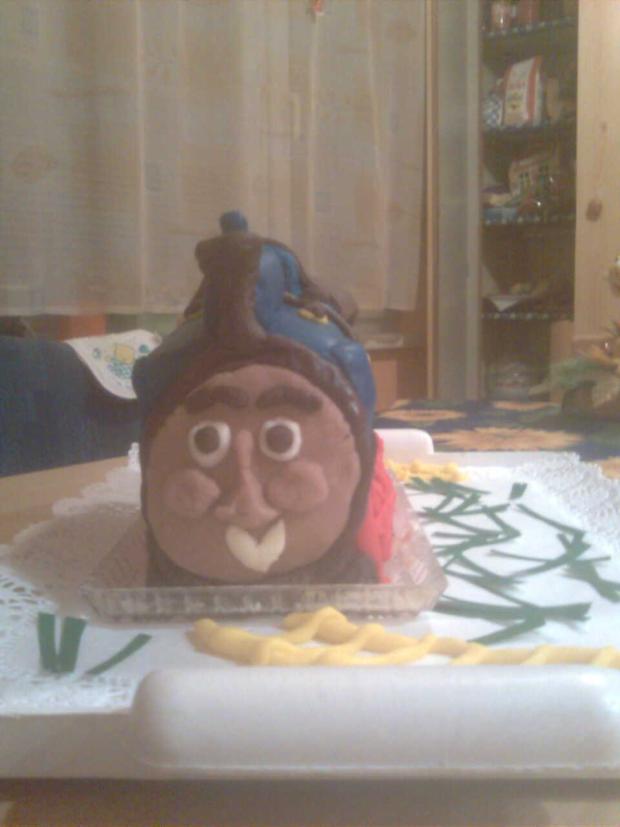 lokomotíva Tomáš, torta, Rozprávkové torty, dajdarax, 1
