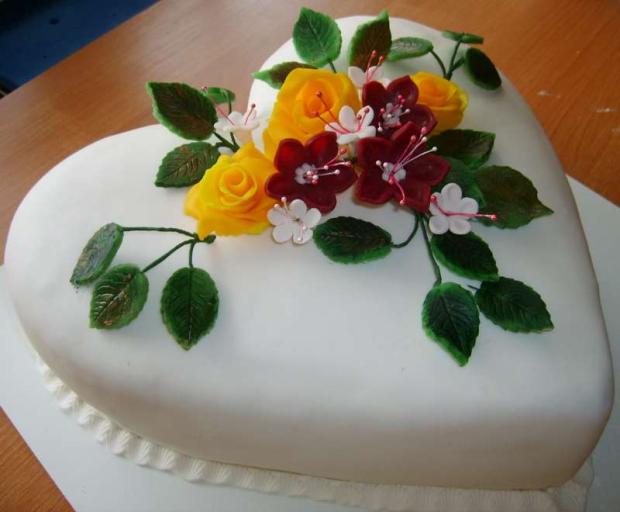 Srdiečko na želanie...pre oslávencov, torta Srdiečko na želanie...pre oslávencov, torta, MamaEma, 1