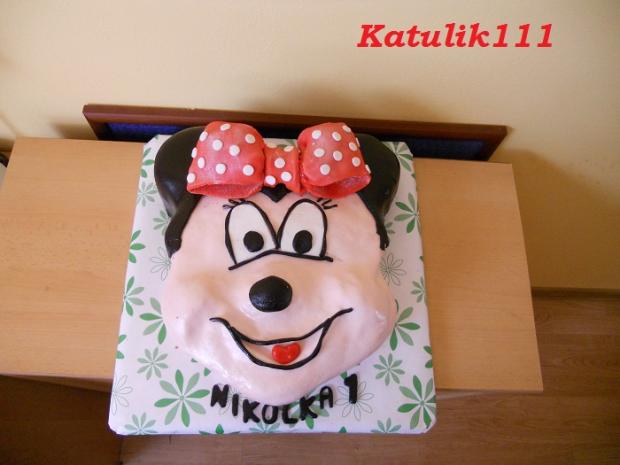 myška Minnie, torta, Rozprávkové torty, katulik111, 1
