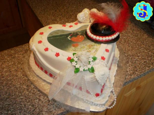 Svadobná na ľudovú nôtu, torta, Svadobné torty Svadobná na ľudovú nôtu, torta, Svadobné torty, Janka.S, 1