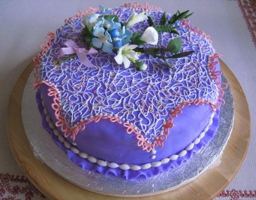 fialová torta, torta, Narodeninové torty fialová torta, torta, Narodeninové torty, fani, 1