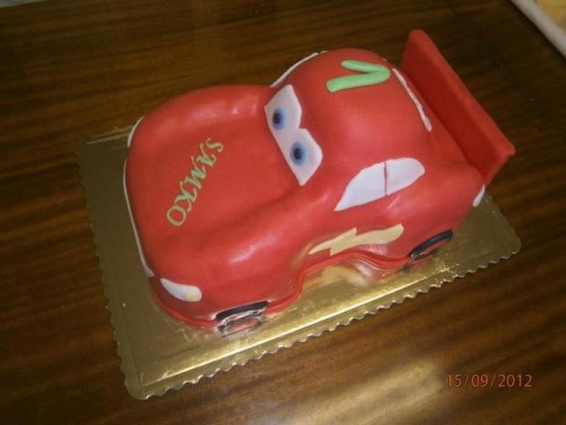 mc queen, torta, Torty autíčka, vláčiky, majana75, 1