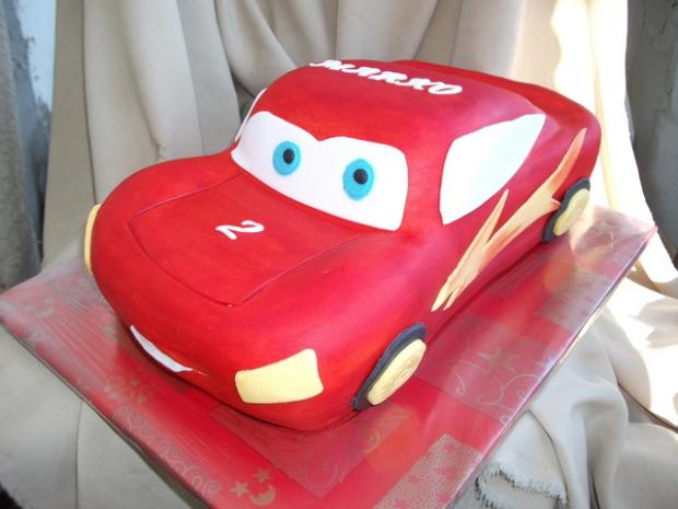 Mc Queen, torta, Torty autíčka, vláčiky Mc Queen, torta, Torty autíčka, vláčiky, Alenik, 1