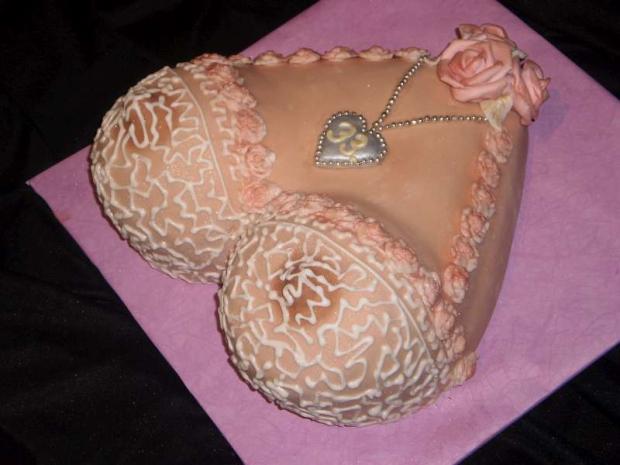 prsia v čipke č.2, torta, Torty pre dospelých * prsia v čipke č.2, torta, Torty pre dospelých *, akinom, 1