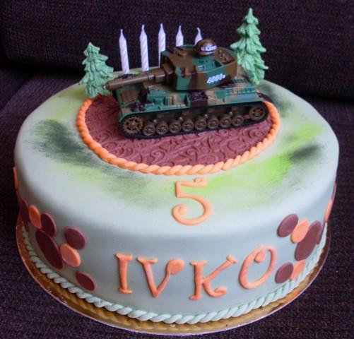 s tankom, torta, Ostané torty pre deti, val38, 1