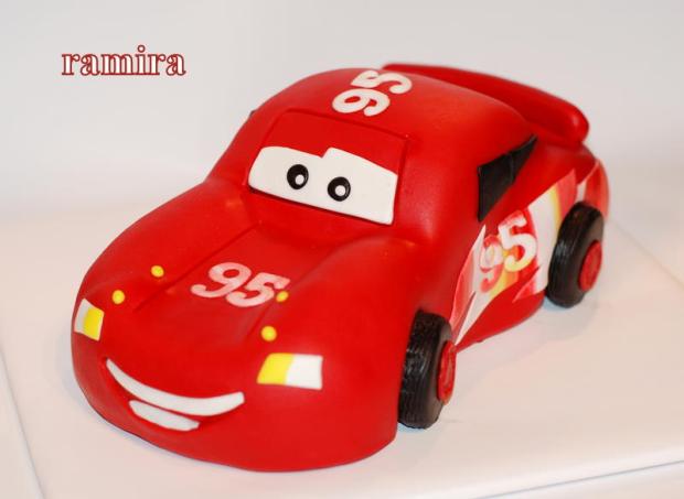 McQueen, torta, Torty autíčka, vláčiky McQueen, torta, Torty autíčka, vláčiky, ramira, 1