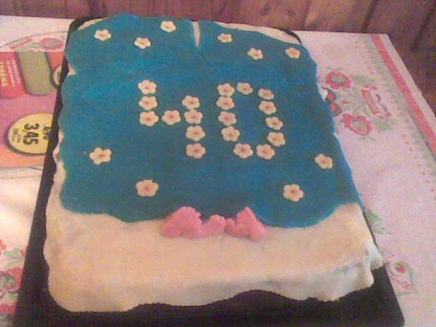 postel s nohami, torta, Narodeninové torty, danuska20, 1