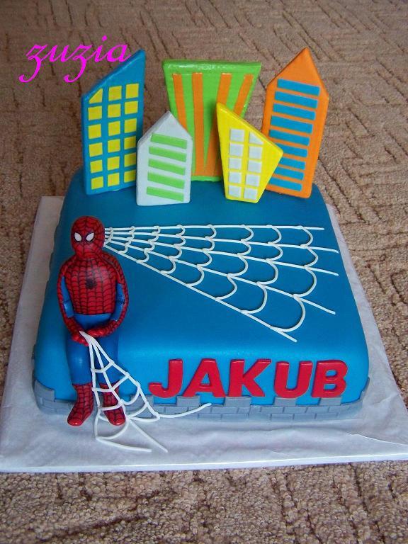 Spiderman pre Jakubka, torta, Rozprávkové torty Spiderman pre Jakubka, torta, Rozprávkové torty, zuzia, 1