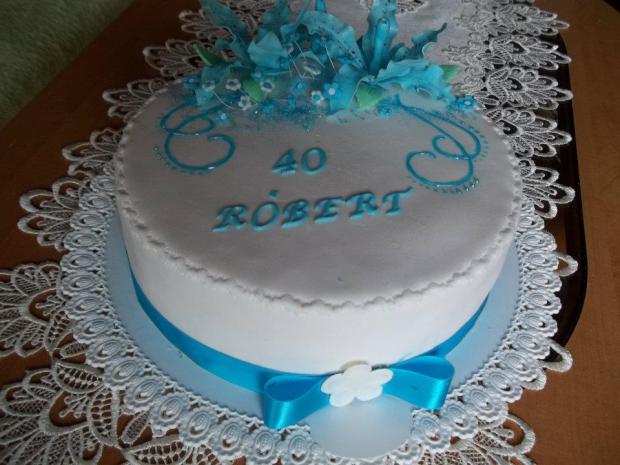 na 40., torta, Narodeninové torty, stancacko, 1