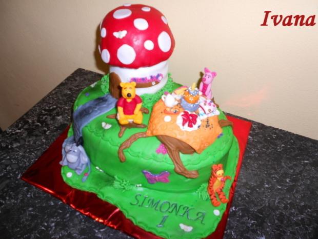 Piknik u Macka Pooh, torta, Rozprávkové torty Piknik u Macka Pooh, torta, Rozprávkové torty, Ivana111111, 1