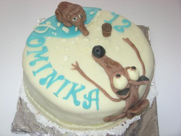 doba ľadova, torta, Rozprávkové torty, katuska8057, 1
