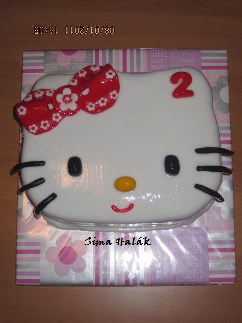 Hlava Hello Kitty č. 2, torta, Rozprávkové torty Hlava Hello Kitty č. 2, torta, Rozprávkové torty, Torty Snov, 1