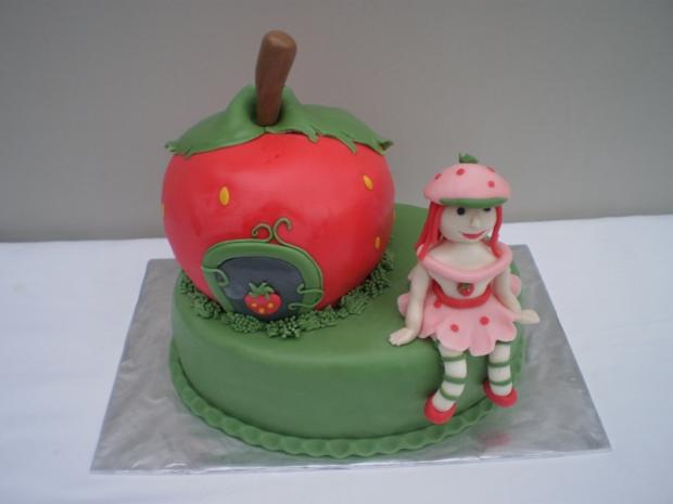 jahôdka, torta, Rozprávkové torty jahôdka, torta, Rozprávkové torty, marycka, 1