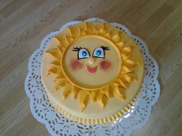 Slniečko, torta, Ostané torty pre deti Slniečko, torta, Ostané torty pre deti, Jana Tokárová, 1