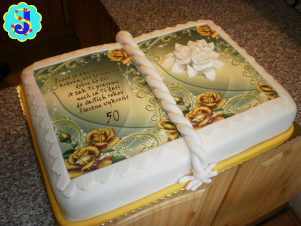 Otvorená kniha, torta, Narodeninové torty Otvorená kniha, torta, Narodeninové torty, Janka.S, 1