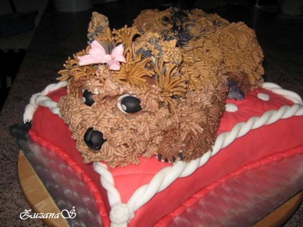 Jorkšír, torta, Torty so zvieratkami, Zuzanka, 1