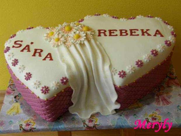 Dvojsrdce, torta, Meryly, 1