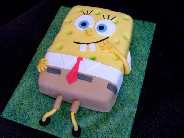 Spongebob, torta, Rozprávkové torty Spongebob, torta, Rozprávkové torty, val38, 1