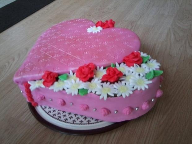 krabicka kvetov, torta, Narodeninové torty, Tati13, 1