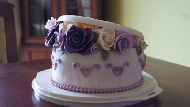 box růží, torta, Narodeninové torty, wiosna31, 1