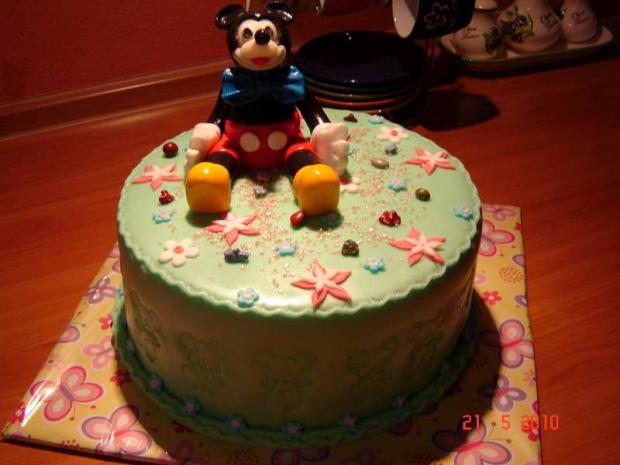 Mickey Mouse, torta, Rozprávkové torty Mickey Mouse, torta, Rozprávkové torty, Macka, 1
