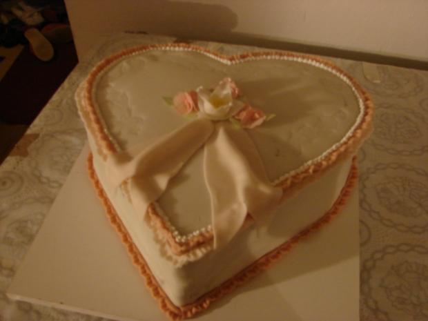 svadobne srdiecko, torta, Svadobné torty svadobne srdiecko, torta, Svadobné torty, tatianatn, 1