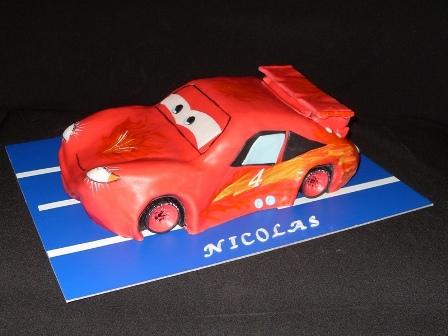 Auto Blesk, torta, Torty autíčka, vláčiky, jamrichova.viera, 1