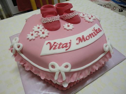 K narodeniu dieťatka, torta, Narodeninové torty K narodeniu dieťatka, torta, Narodeninové torty, Janka208, 1