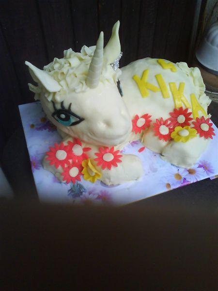 jednorožec, torta, Torty so zvieratkami, Elza, 1