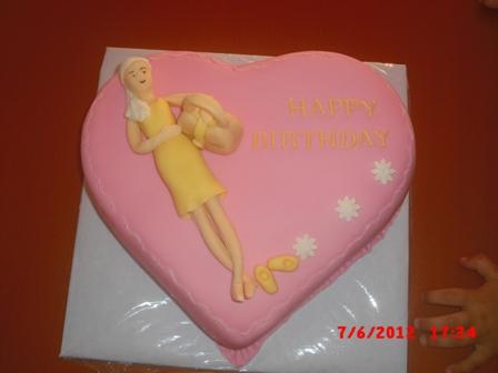 srdiecko, torta, Narodeninové torty, dagaz, 1