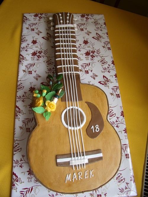 gitara, torta, Narodeninové torty gitara, torta, Narodeninové torty, anka999, 1