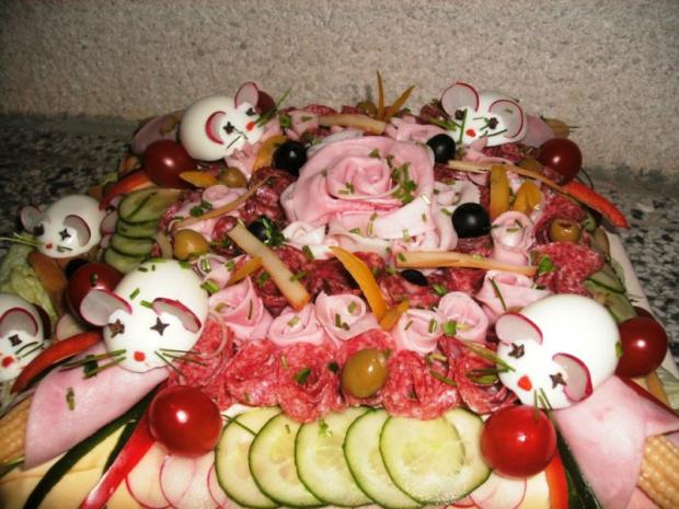 slana narodeninova, torta, Slané torty, mija20, 1