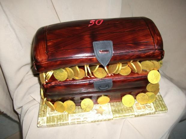 Truhlica plna penazi..., torta Truhlica plna penazi..., torta, Alenik, 1