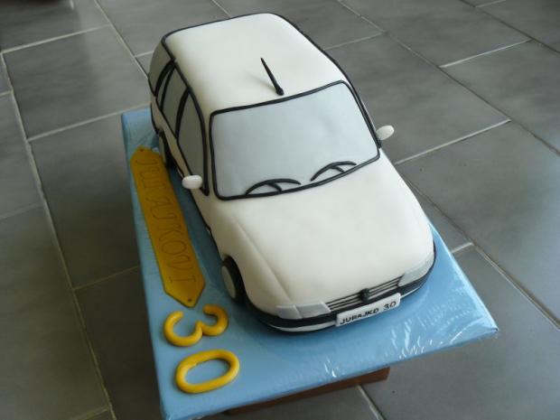 peugeot 405 combi, torta peugeot 405 combi, torta, zdenka2007, 1