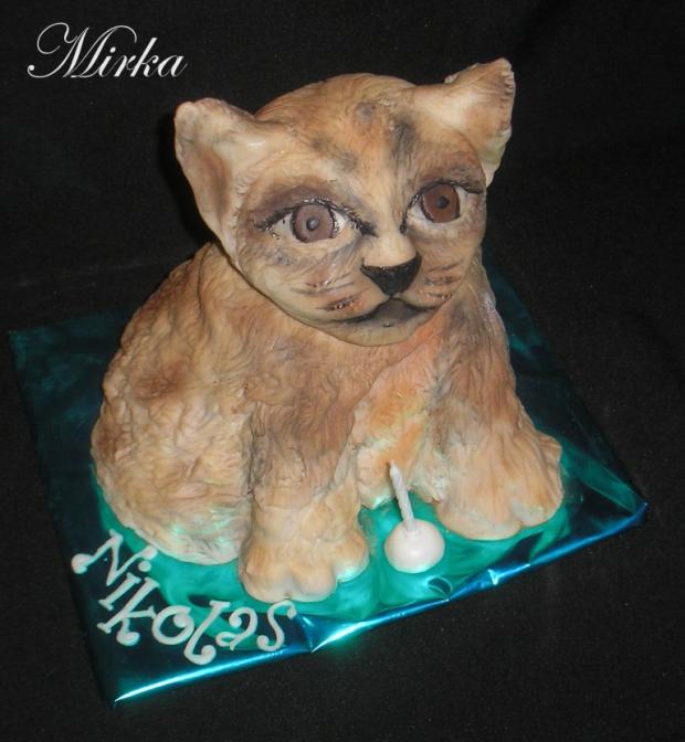 Mačka, torta, Torty so zvieratkami, 1mimulilinka, 1