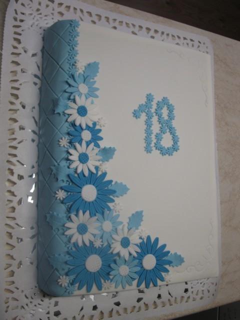 kniha, torta, Narodeninové torty, Andrea5, 1