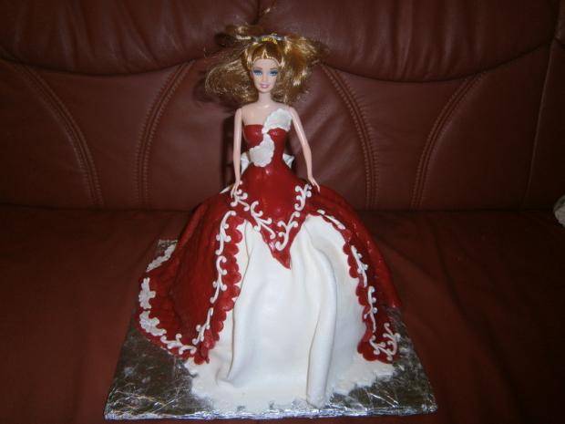 barbie, torta, Torty pre dievčatá barbie, torta, Torty pre dievčatá, Ladu-lienka, 1