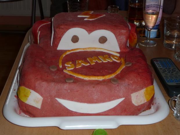 McQueen, torta, Torty autíčka, vláčiky McQueen, torta, Torty autíčka, vláčiky, Kaga, 1