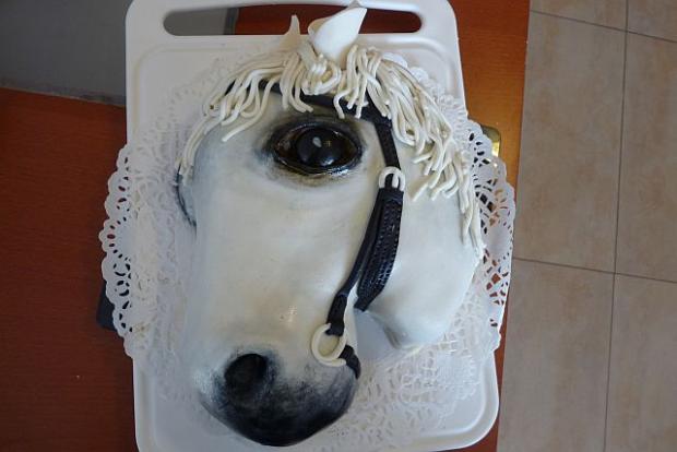 Biely kon, torta, Torty so zvieratkami Biely kon, torta, Torty so zvieratkami, martazdar, 1