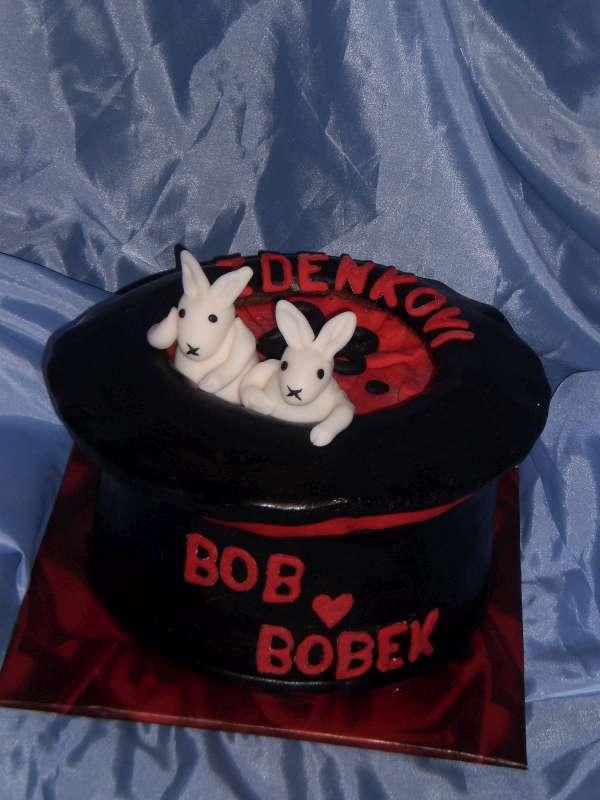 Bob a Bobek v klobúku, torta, Rozprávkové torty Bob a Bobek v klobúku, torta, Rozprávkové torty, akinom, 1