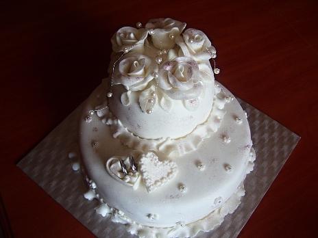 Moja prvá svadobná, torta, Svadobné torty Moja prvá svadobná, torta, Svadobné torty, marikas, 1