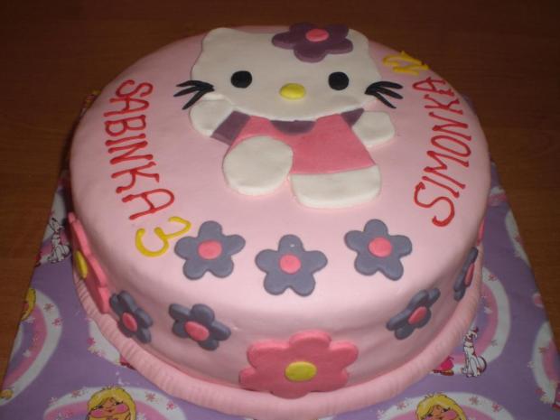 Hello Kitty, torta, Rozprávkové torty, ivka34, 1