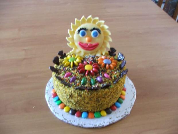 Sluníčko pro sluníčko Aničku, torta, Ostané torty pre deti Sluníčko pro sluníčko Aničku, torta, Ostané torty pre deti, HankaJ, 1