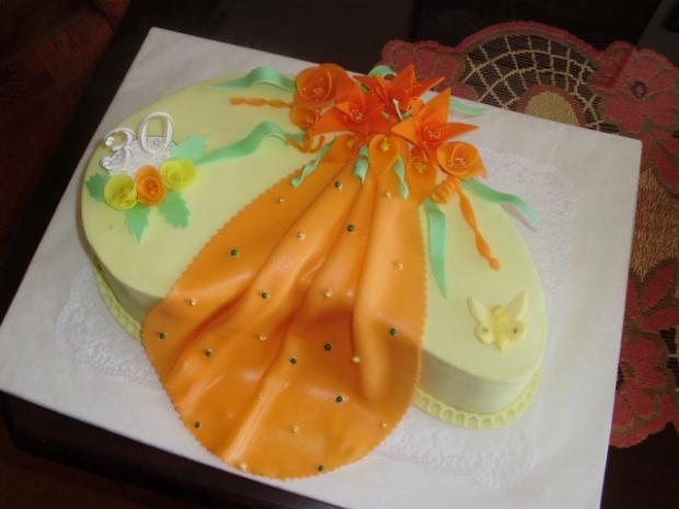 slzicka k ,,30tke", torta, Narodeninové torty slzicka k ,,30tke", torta, Narodeninové torty, andelik, 1