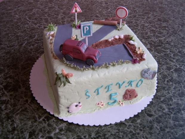 Števkovi5, torta, Torty autíčka, vláčiky, Jarka58, 1