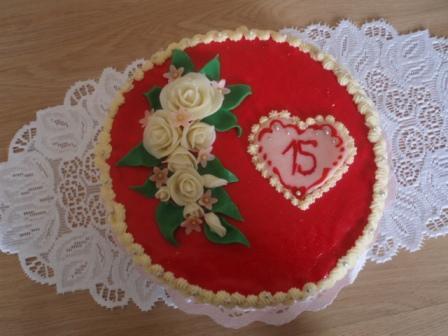15 - tka, torta 15 - tka, torta, Ivet, 1